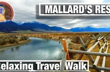 Overview of Mallards Rest River Access site before our Nature Walking Tour