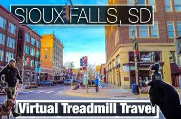 Downtown Sioux Falls, South Dakota walking tour