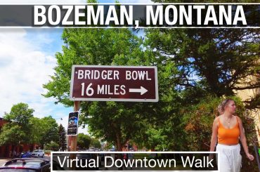 Bridger Bowl sign in Bozeman, Montana