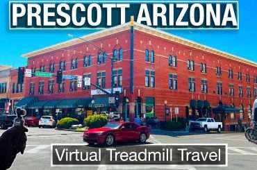 Historic center of Prescott Arizona is just one part of this virtual walking scenery from City Walks