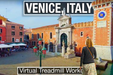 The gates of the Armory in Venice Italy