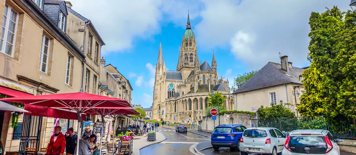 Cathédrale Notre-Dame de Bayeux from our site where city walk live