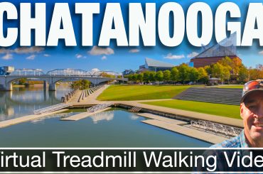 Chatanooga Virtual Walk thumbnail showing Ross's Landing in Autumn morning