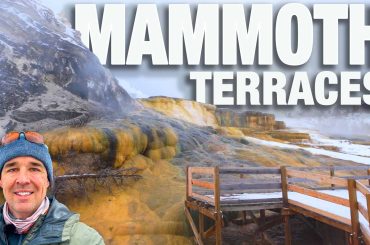 Thumbnail for Mammoth Terraces Virtual Walk showing Hot springs